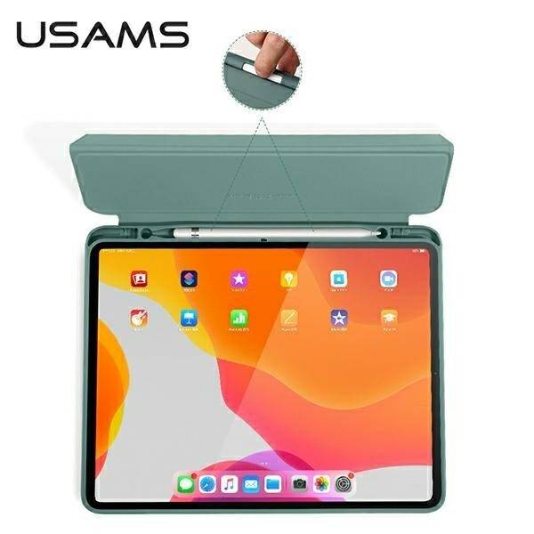 USAMS Etui Winto iPad Pro 11" 2021 czarny/black IPO11YT101 (US-BH749) Smart Cover