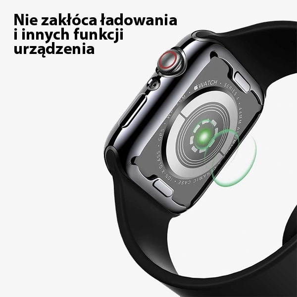 USAMS Etui ochronne Apple Watch 4/5/6/SE 44mm. transparent IW486BH03 (US-BH486)