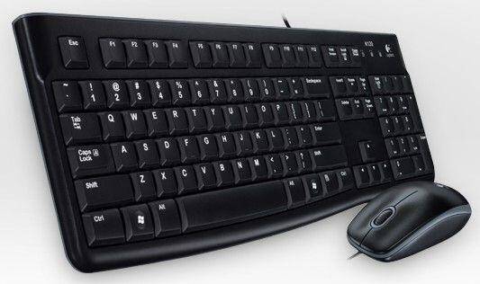 Ugreen MK003 wired keyboard and mouse set - black