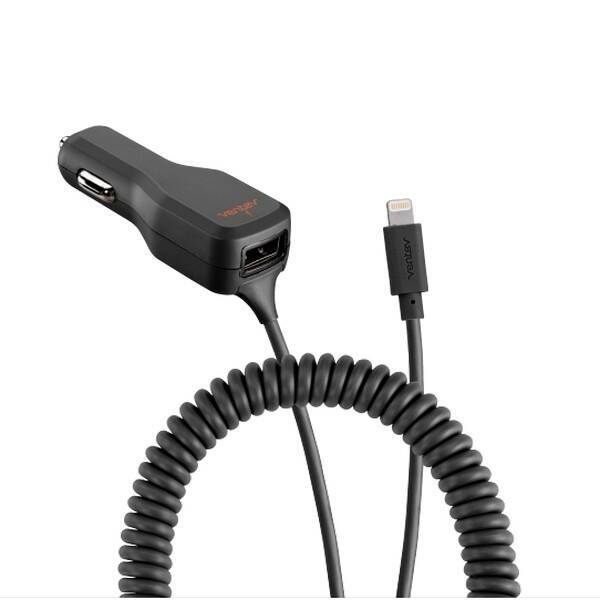 VENTEV LIGHTNING 3.4A MFI CAR CHARGER