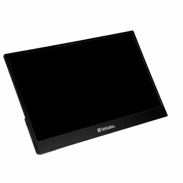 Verbatim Monitor przenośny dotykowy 15.6" Full HD 1080p czarny/black 49592