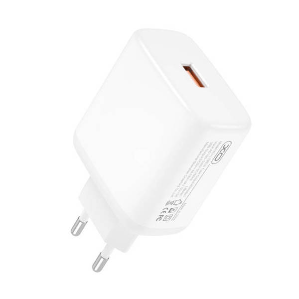 WALL CHARGER XO DESIGN L79, 40W, 1X USB WHITE (EU BLISTER)