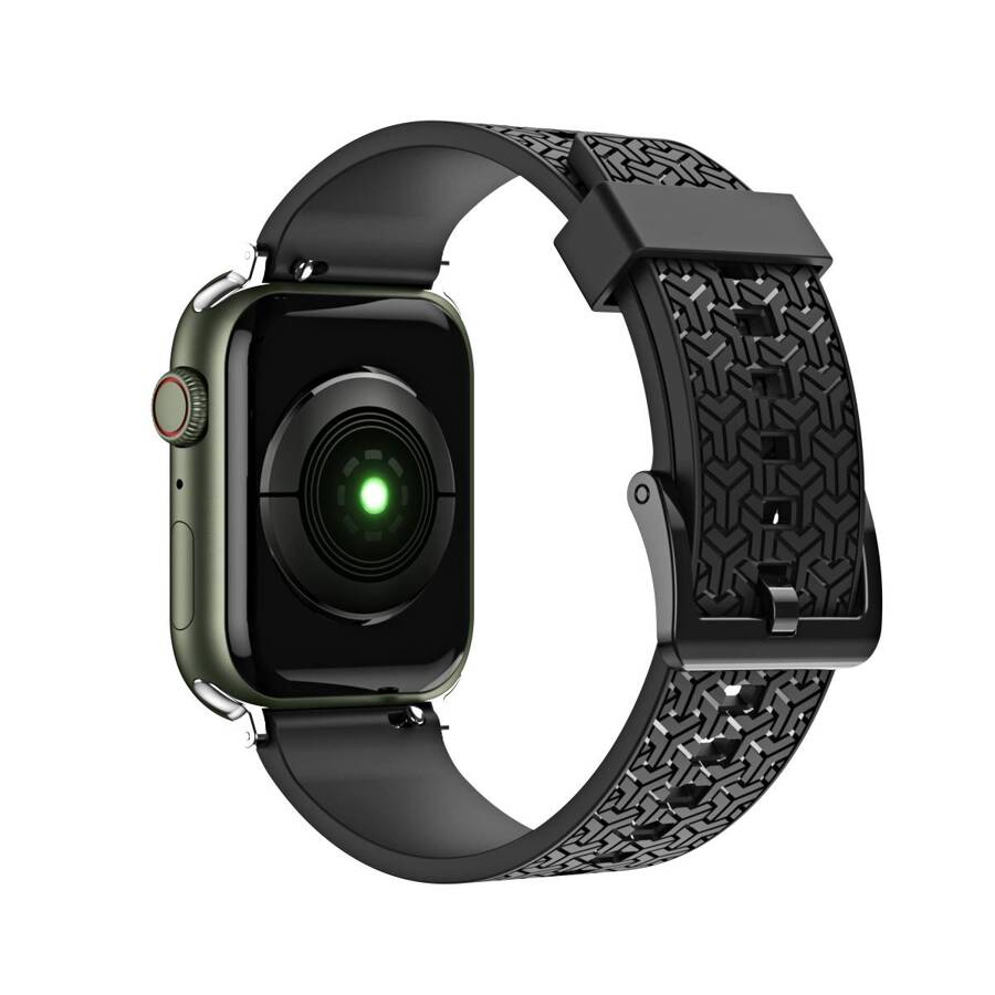 WATCH STRAP Y STRAP FOR APPLE WATCH 7 / SE (41/40 / 38MM) BAND WATCHBAND BLACK