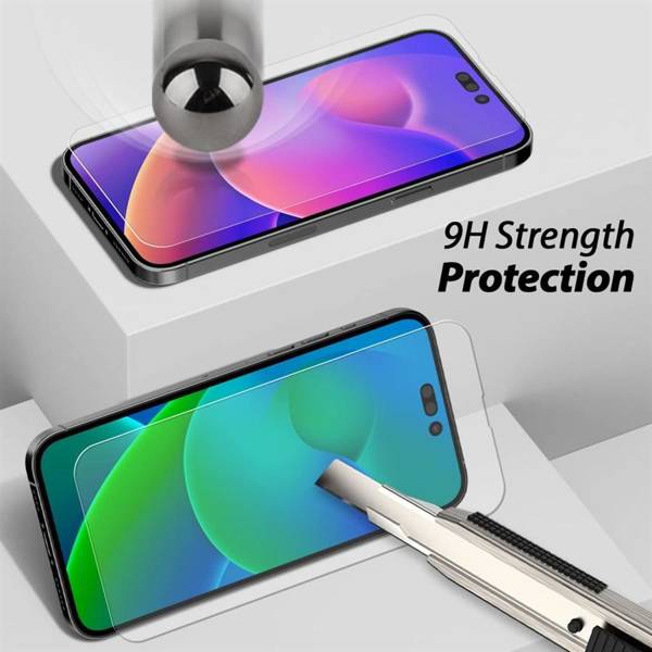 WHITESTONE EZ GLASS 3-PACK IPHONE 14 PLUS TEMPERED GLASS