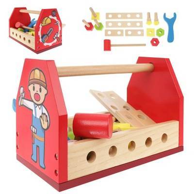 WOODEN TOOL BOX WORKSHOP FOR CHILDREN