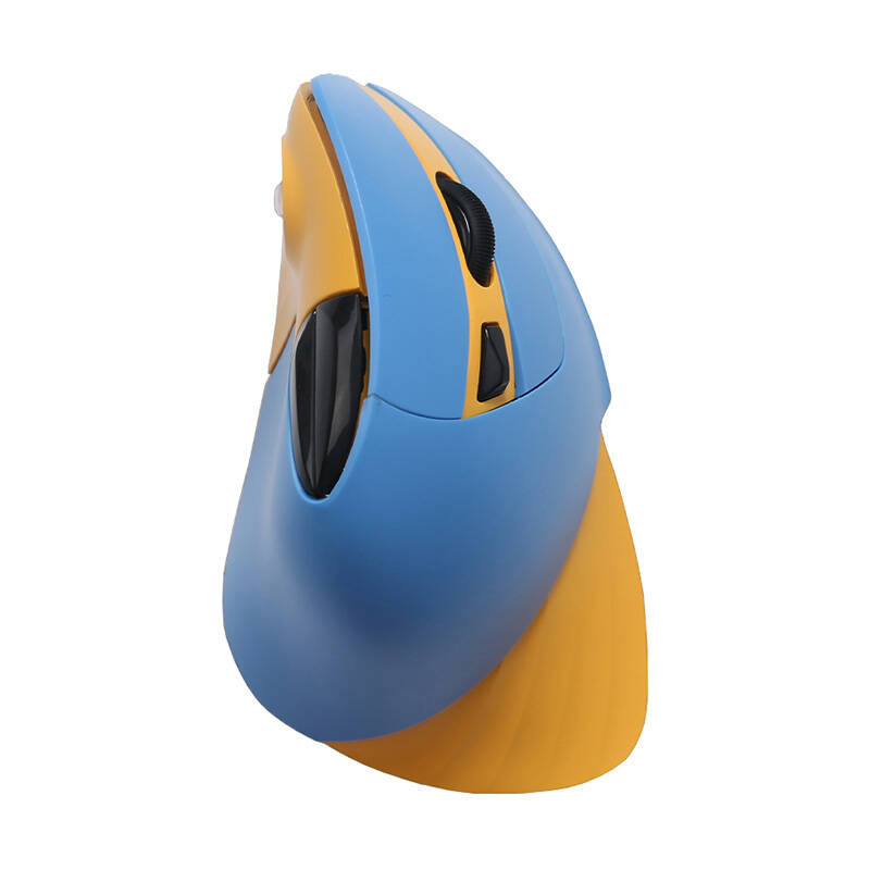 Wireless Vertical Mouse Dareu LM138G 2.4G 800-1600 DPI (blue-yellow)