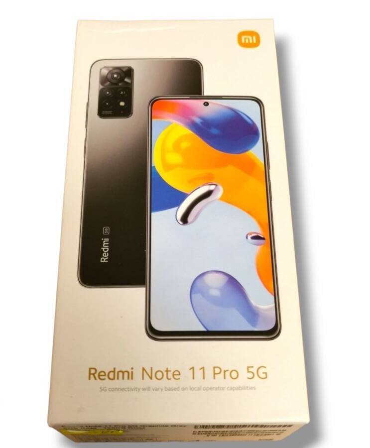 XIAOMI REDMI NOTE 11 PRO 5G BOX CASE AND KEY INCLUDED