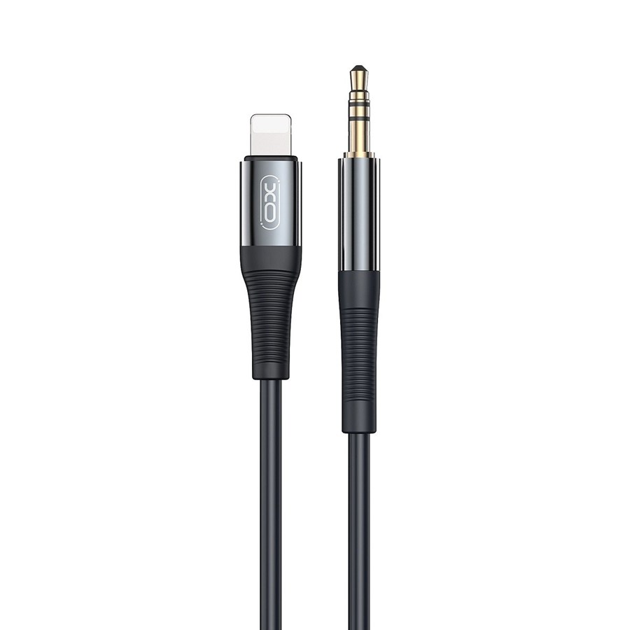 XO Audio Cable NB -R193A JACK 3.5mm - Lightning 1.0 m black