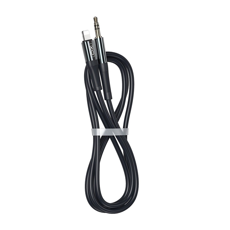 XO Audio Cable NB -R193A JACK 3.5mm - Lightning 1.0 m black