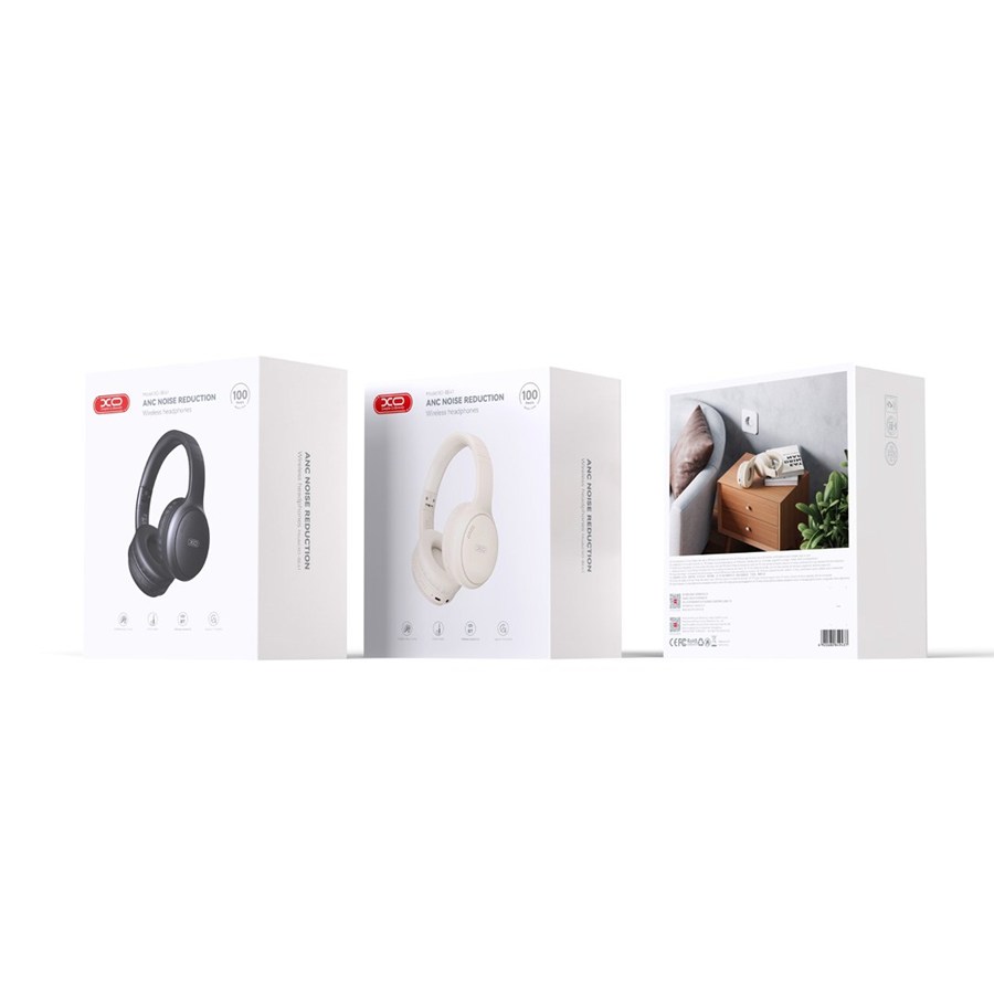 XO Bluetooth Be41 headphones Black Uacco Anc