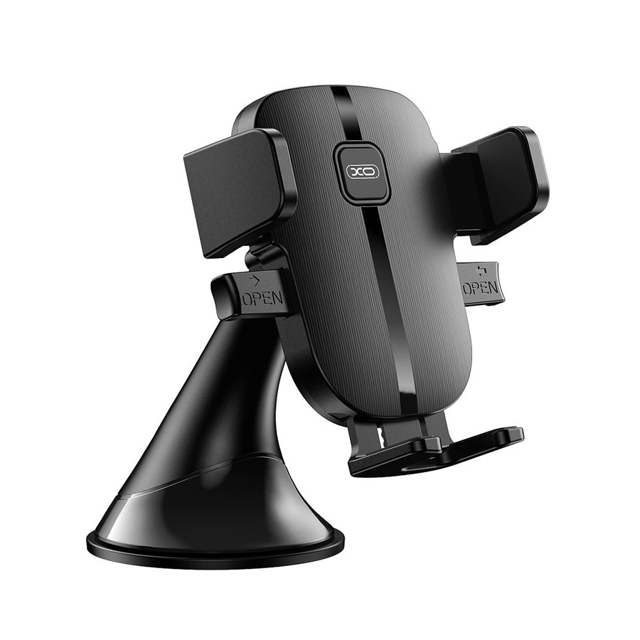 XO C120 car holder black with suction cup