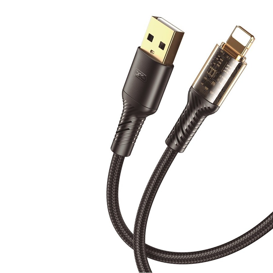 XO Clear Cable NB229 USB - Lightning 1.0 m 2.4a black