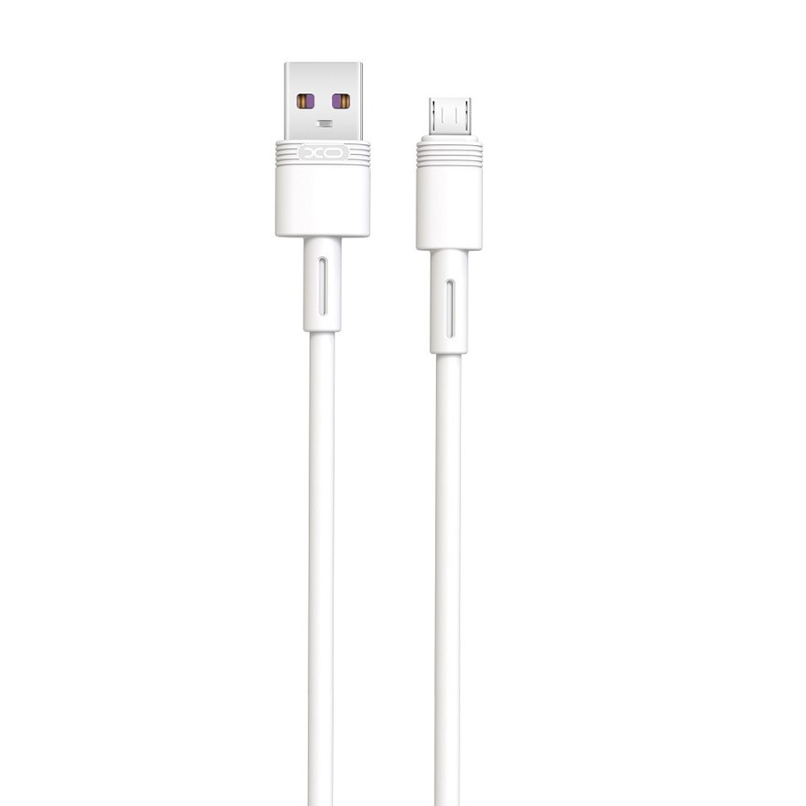 XO NB -Q166 USB cable - microUSB 1.0 m 5a white