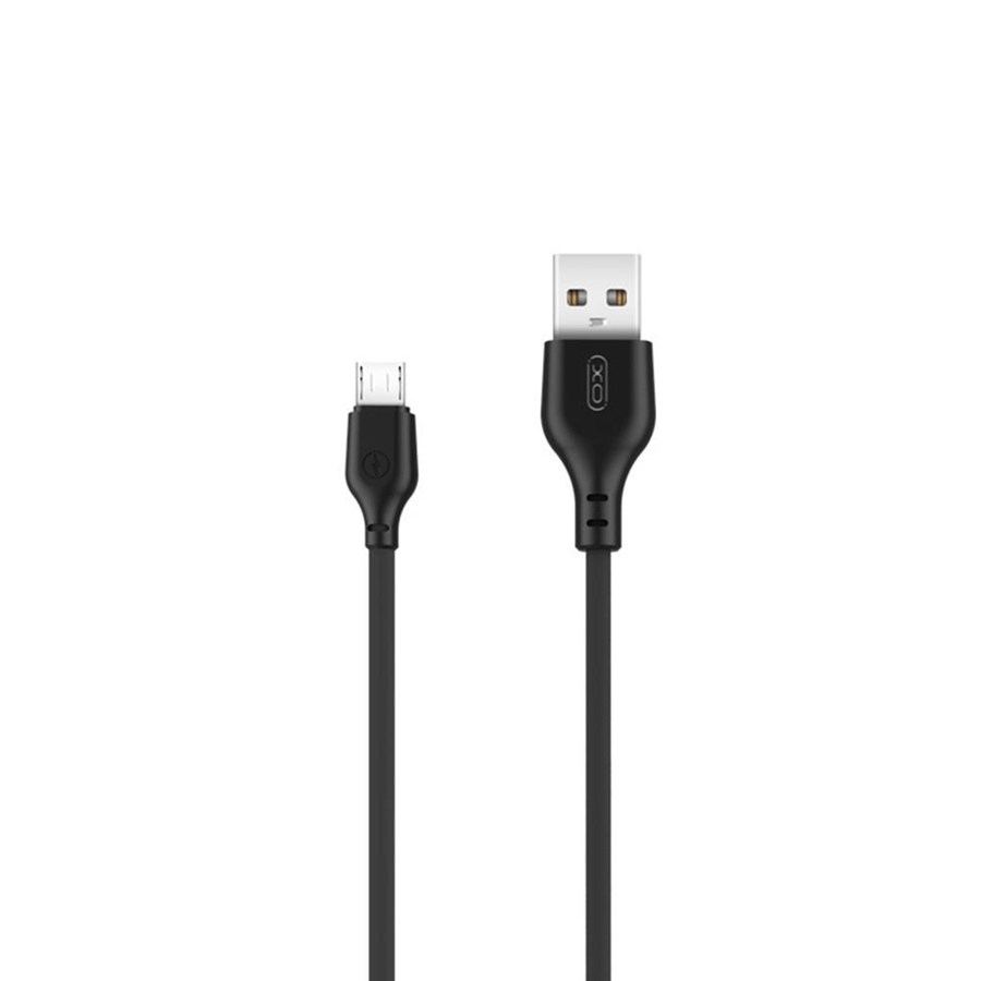 XO NB103 USB cable - microUSB 1.0 m 2.1a black