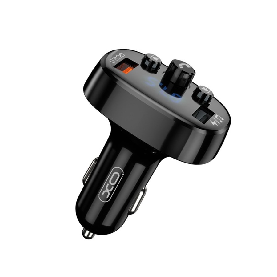 XO Transmitter FM BCC03 Bluetooth mp3 Car charger 18W black