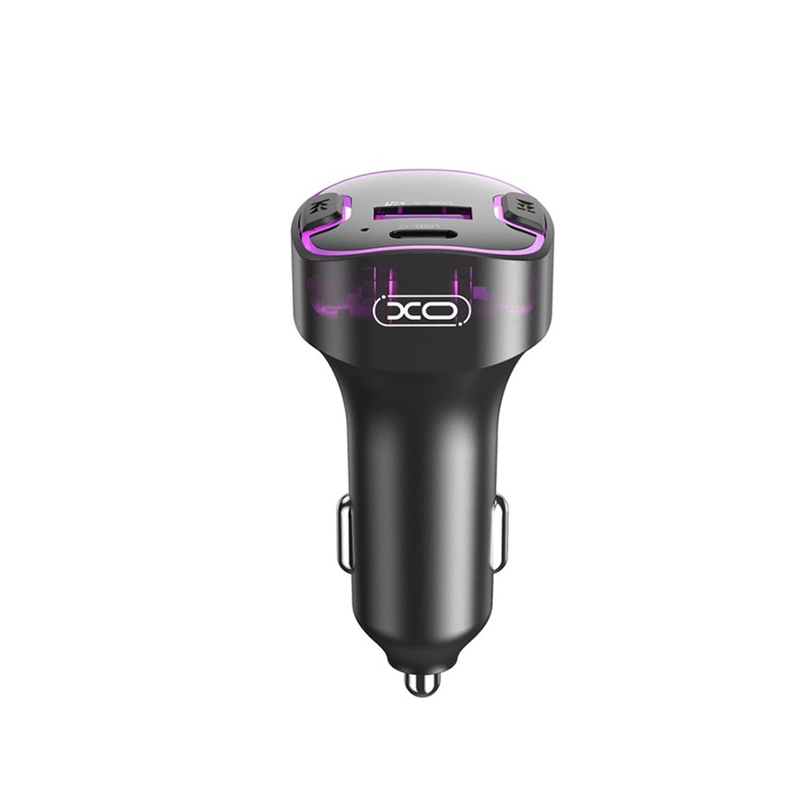 XO Transmitter FM BCC12 Bluetooth MP3 Car charger 3.1A black