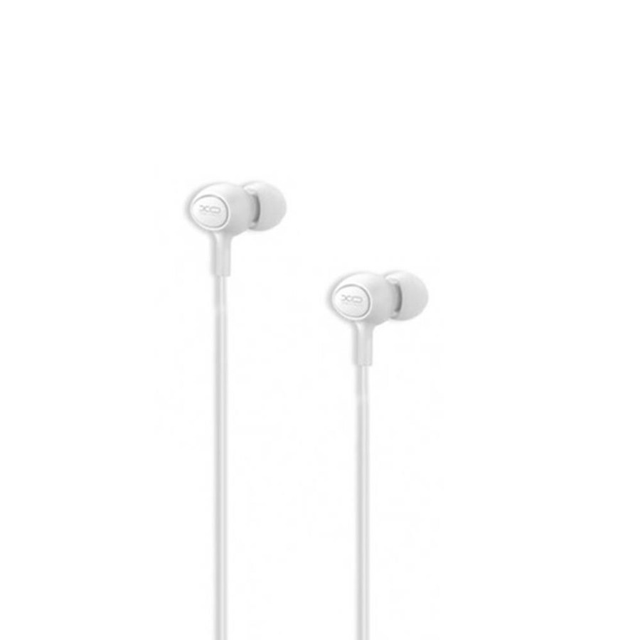 XO Wired headphones S6 Jack 3.5mm Dimulating White