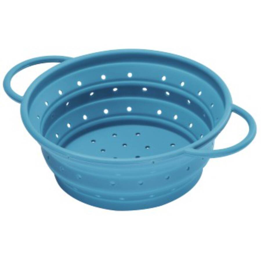 Xavax Collapsible Strainer, Silicone, Blue