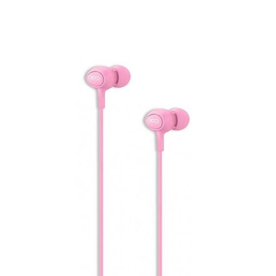 Xo wired headphones S6 Jack 3.5mm in -wire pink