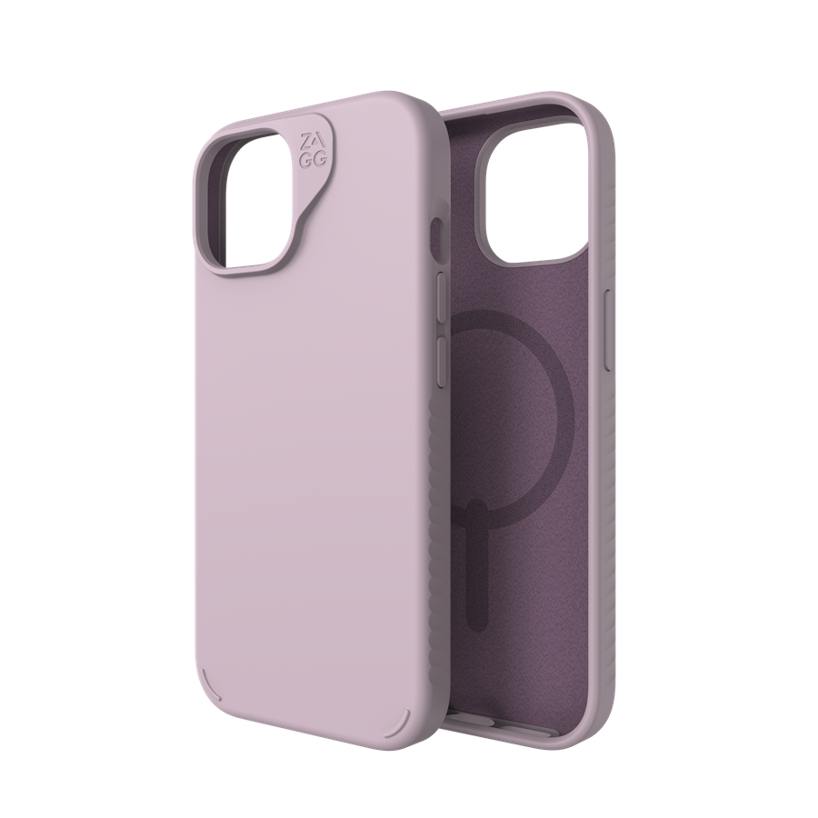 ZAGG MANHATTAN SNAP FOR IPHONE 15/IPHONE 13/IPHONE 14 LAVENDER