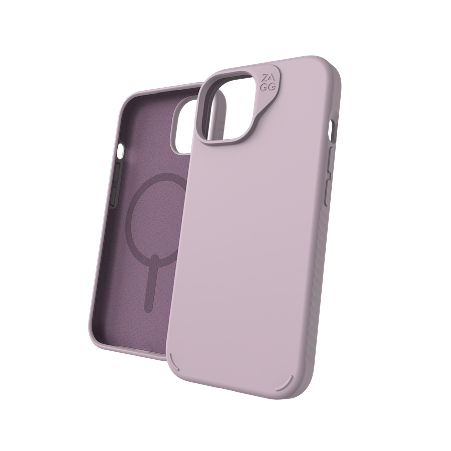 ZAGG MANHATTAN SNAP FOR IPHONE 15/IPHONE 13/IPHONE 14 LAVENDER