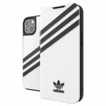 ADIDAS OR BOOKLET CASE PU IPHONE 13 6.1 "BLACK AND BLACK WHITE 47092
