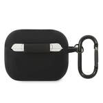 AMG AMAPRBK AIRPODS PRO COVER BLACK/BLACK SILICONE BIG LOGO