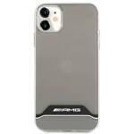 AMG AMHCN61TCBW iPhone 11 / Xr 6,1" przezroczysty/transparent hardcase Electroplate Black&White