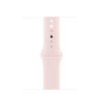 APPLE MT303ZM/A SILICONE SPORT BAND M/L 41MM LIGHT PINK WITHOUT PACKAGING