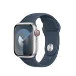 APPLE MT3R3ZM/A SILICONE SPORT BAND M/L S/M 38/40/41MM SLATE BLUE OPEN PACKAGE