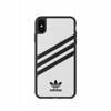 Adidas OR Moulded Case PU iPhone Xs Max biały/white 32809