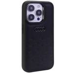 Audi GT Synthetic Leather iPhone 15 Pro 6.1"czarny/black hardcase AU-TPUPCIP15P-GT/D2-BK