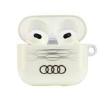 Audi IML Geometric Pattern AirPods 3 cover biały/white AU-IMLAP3-A6/D3-WE