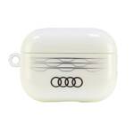 Audi IML Geometric Pattern AirPods Pro 2 cover biały/white AU-IMLAPP2-A6/D3-WE