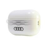 Audi IML Geometric Pattern AirPods Pro 2 cover biały/white AU-IMLAPP2-A6/D3-WE