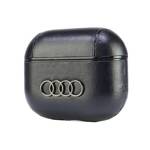 Audi Leather Big Logo AirPods 3 cover czarny/black AU-AP3-GT/D3-BK