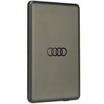 Audi Powerbank indukcyjny 15W 5000mAh szary/grey Big Logo MagSafe AU-MWPB5000-GT/D1-GY