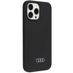 Audi Silicone Case iPhone 13 Pro Max  6.7" czarny/black hardcase AU-LSRIP13PM-Q3/D1-BK