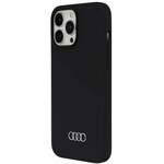 Audi Silicone Case iPhone 13 Pro Max  6.7" czarny/black hardcase AU-LSRIP13PM-Q3/D1-BK