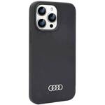 Audi Silicone Case iPhone 14 Pro 6.1"  czarny/black hardcase AU-LSRIP14P-Q3/D1-BK