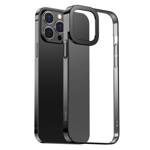 BASEUS GLITTER HARD PC CASE TRANSPARENT ELECTROPLATING COVER FOR IPHONE 13 PRO MAX BLACK (ARMC000201)