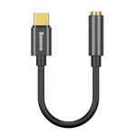 BASEUS L54 HEADPHONE ADAPTER USB-C TO 3.5MM AUDIO JACK DAC 24 BIT 48 KHZ BLACK (CATL54-01)