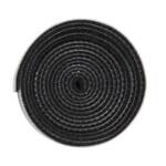 BASEUS RAINBOW CIRCLE HOOK AND LOOP STRAPS - VELCRO TAPE VELCRO CABLE ORGANIZER 1M BLACK (ACMGT-E01)