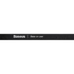 BASEUS RAINBOW CIRCLE HOOK AND LOOP STRAPS - VELCRO TAPE VELCRO CABLE ORGANIZER 1M BLACK (ACMGT-E01)