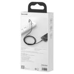 BASEUS TUNGSTEN USB - LIGHTNING CABLE 2,4 A 2 M BLACK (CALWJ-A01)