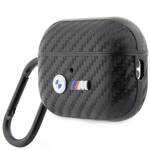 BMW BMAP2WMPUCA2 AirPods Pro 2 (2022/2023) cover czarny/black Carbon Double Metal Logo