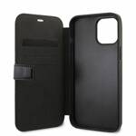 BMW BMFLBKP12SMCARBK IPHONE 12 MINI 5.4 "BLACK BOOK M COLLECTION PU CARBON STRIPE