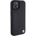 BMW BMHCP15SSLLBK IPHONE 15/14/13 6.1 "BLACK / BLACK LEATHER HOT STAMP