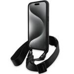 BMW BMHCP15X23PSCCK IPHONE 15 PRO MAX 6.7 "BLACK/BLACK HARDCASE M EDITION CARBON STRIPE & STRAP