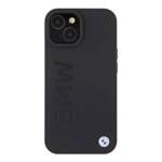 BMW BMHMP15SSLLBK IPHONE 15/14/13 6.1 "CZARNY / BLACK MAGSAFE HARDCASE SIGNATURE LOGO IMPRINT